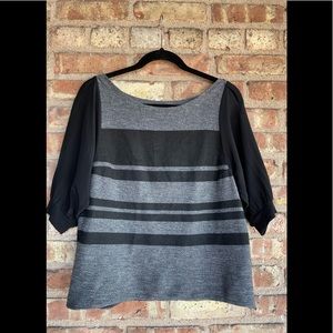 Sandro Puff Sleeve Blouse🖤